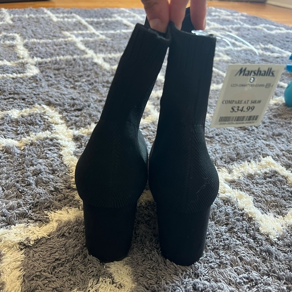 Black MIA sock booties! - Picture 2 of 4